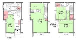 小石川テラスハウスの物件間取画像